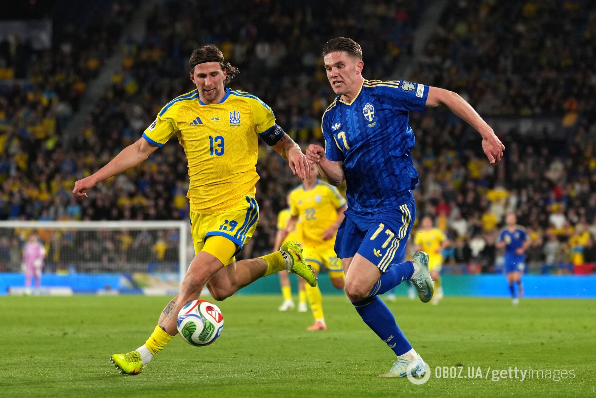 Футболист сборной Украины подешевел на 5 млн евро после игры со Швецией. Стала известна его фамилия
