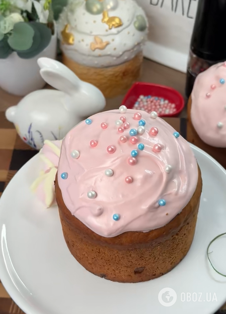 Глазур на паску за 20 секунд з одного інгредієнта: врятує від тріщин