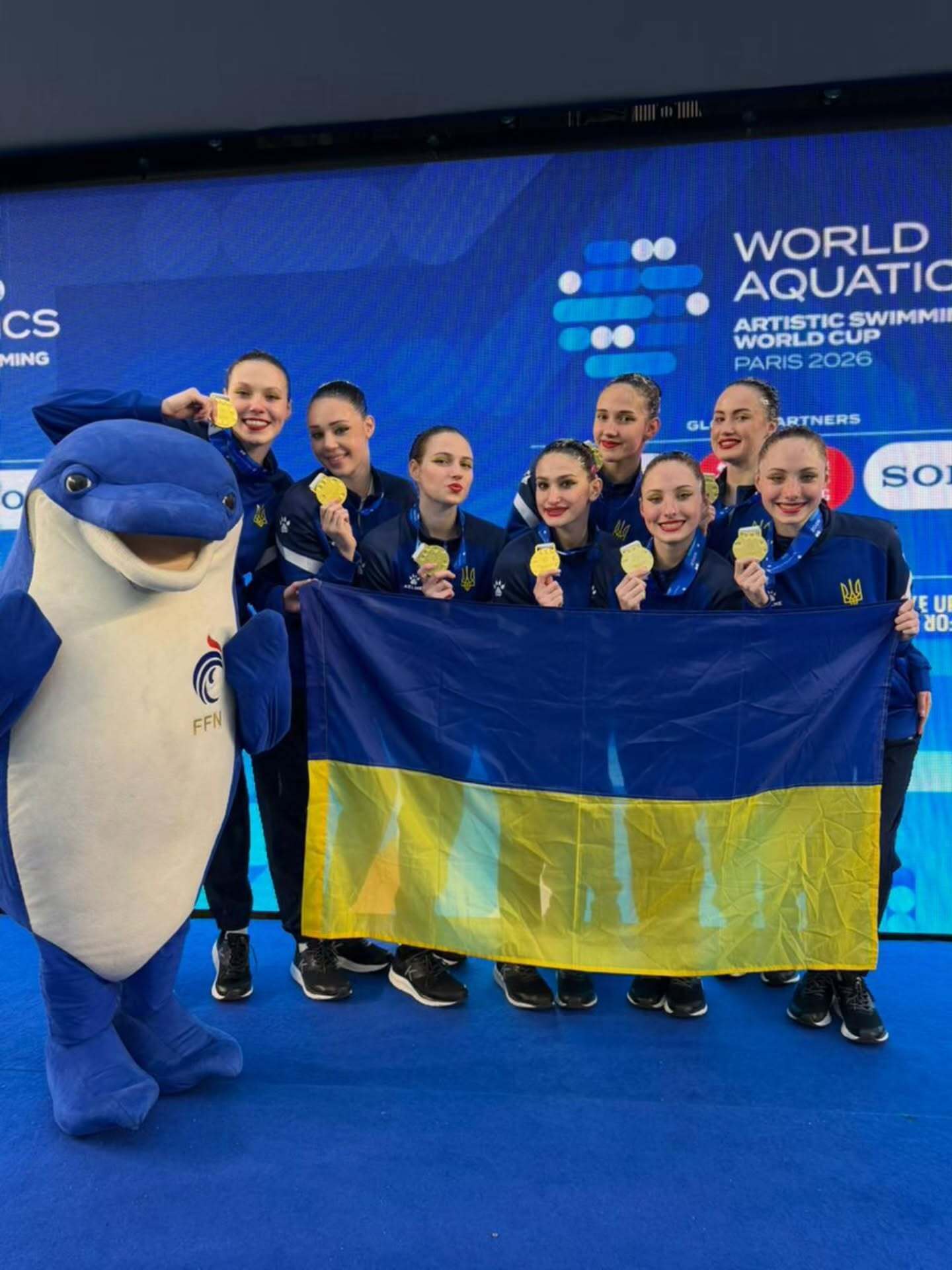 Україна виграла "золото" Кубку світу з артистичного плавання. Відео фантастичного виступу та гімну на нагородженні