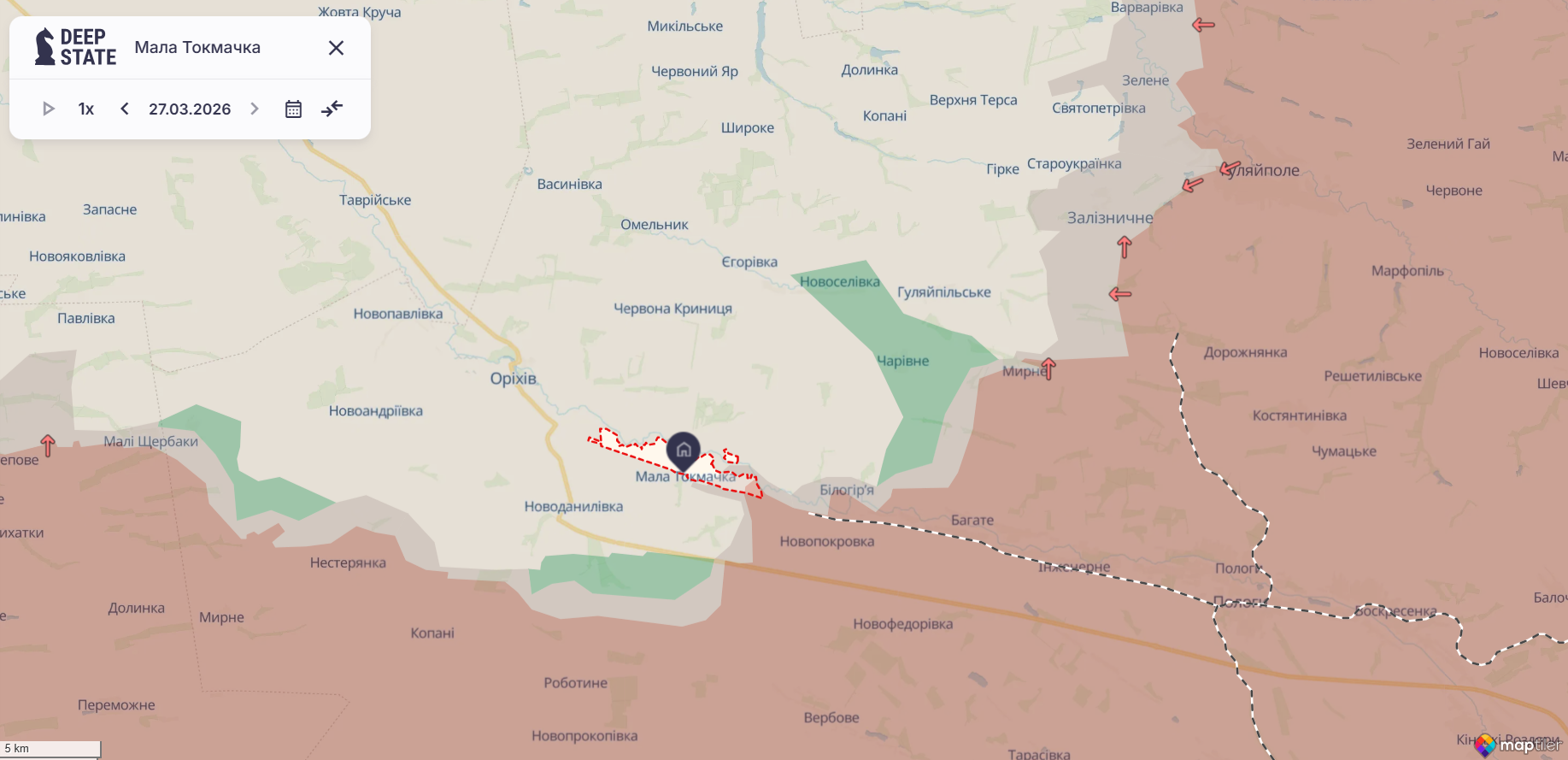 Враг хотел прорваться в Малую Токмачку: Силы обороны остановили механизированный штурм оккупантов. Видео
