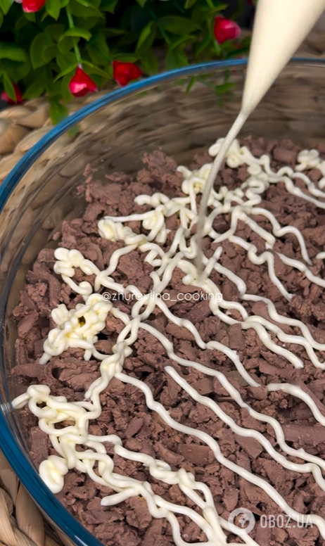 Смачний майонезний салат  з печінкою: ділимось рецептом на кожен день і для святкового столу