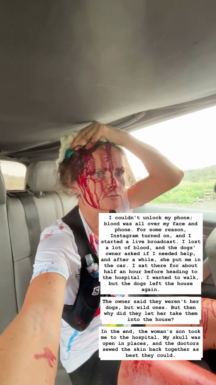 Чемпіонці Росії розгризли голову собаки під час пробіжки. Фото і відео