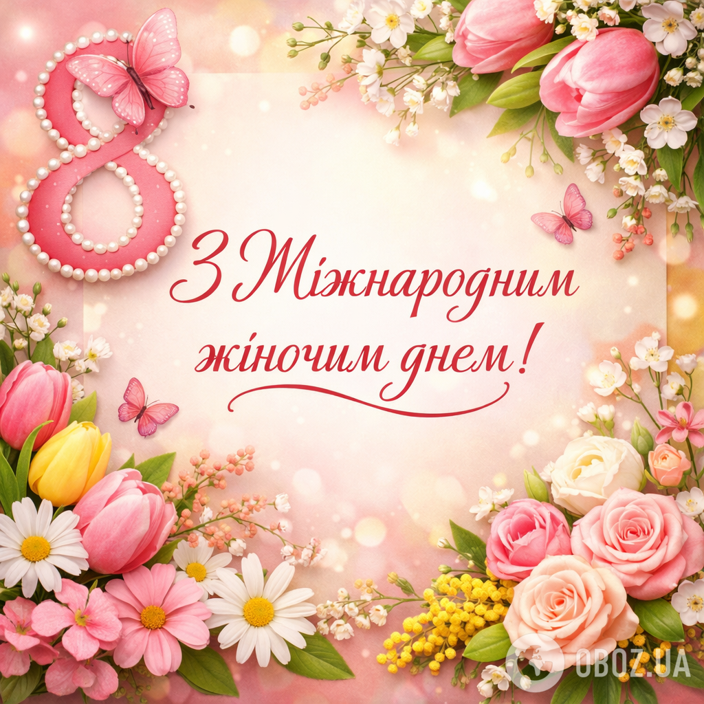 Поздравления с Международным женским днем: открытки, картинки, искренние пожелания на праздник 8 марта