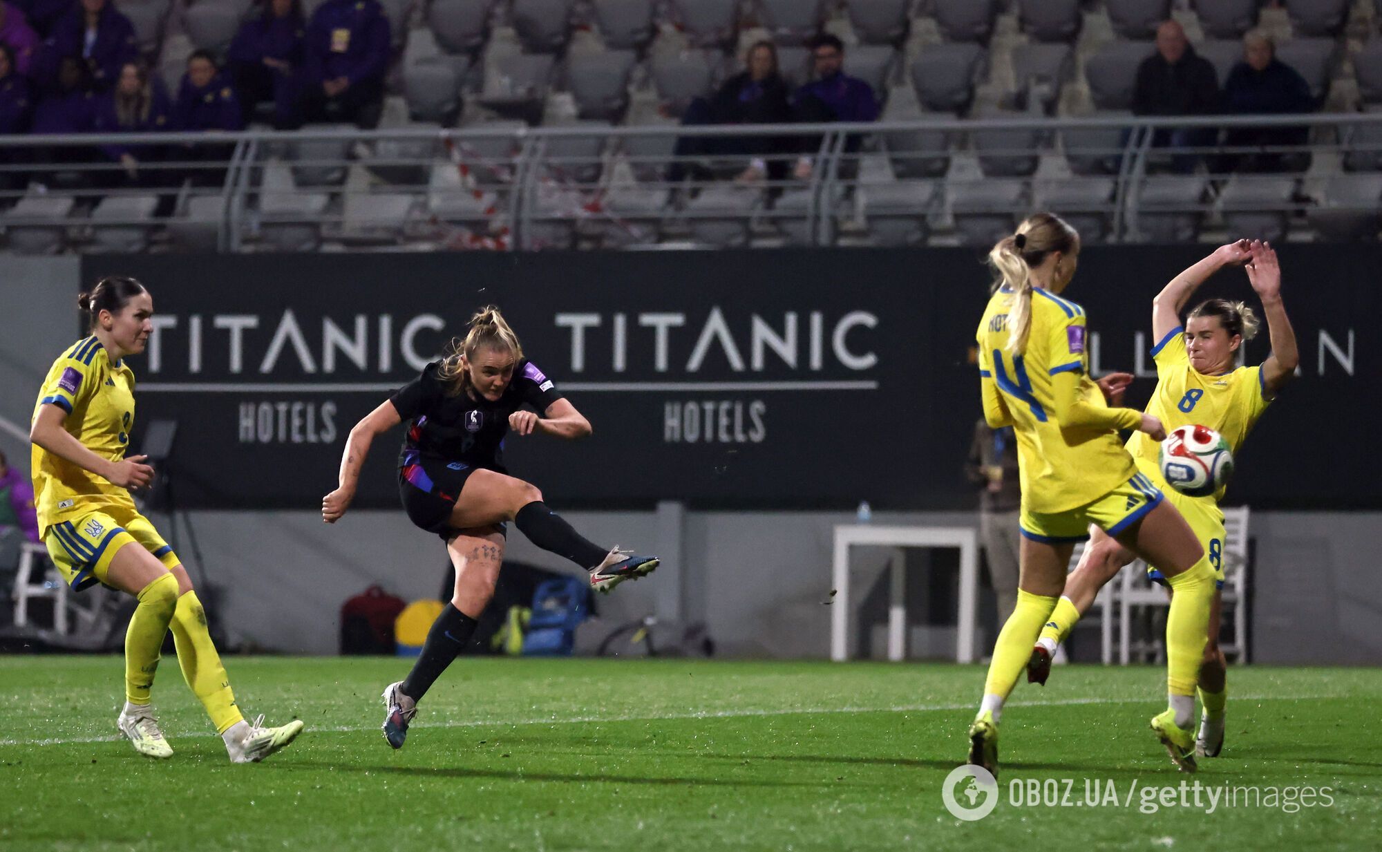 Збірна України з футболу програла з рахунком 1:6 у першому турі кваліфікації на чемпіонат світу-2027 серед жінок. Відео