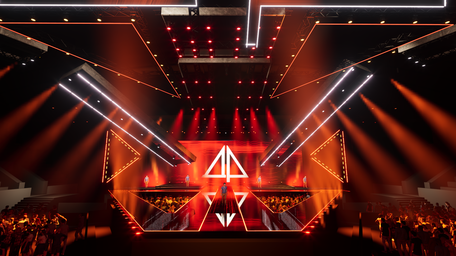 Герман Нєнов презентував дизайн сцени ювілейного шоу "Другої Ріки" у Палаці Спорту