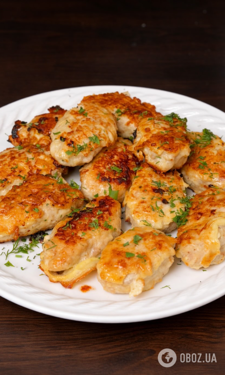 Сочные куриные котлеты в панировке: очень похожи на наггетсы