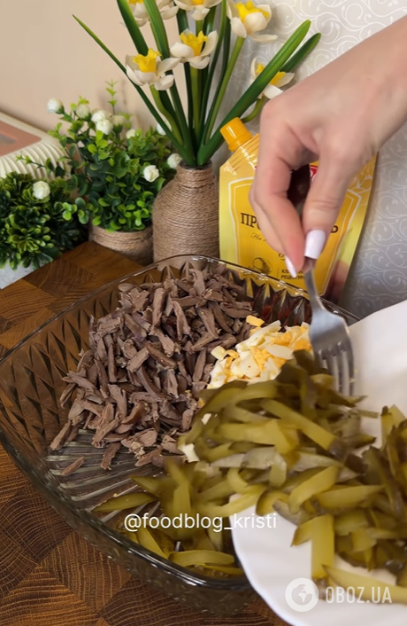 Какой вкусный салат приготовить с куриными сердечками: заправляется майонезом