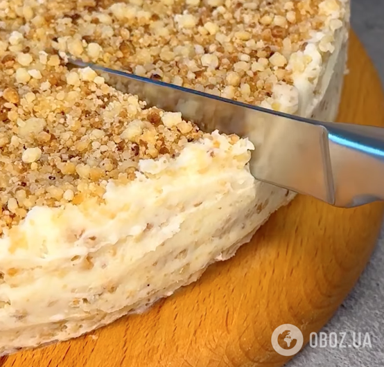 Вкусный торт "Пломбир" без выпечки и лишних заморочек: самый простой рецепт идеально быстрого десерта