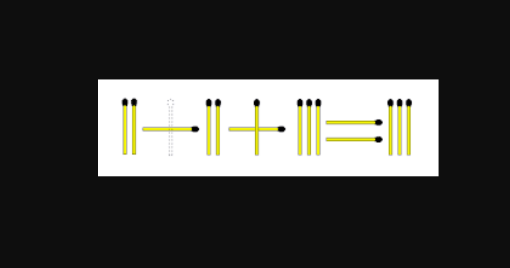 Пересуньте один сірник: головоломка для кмітливих