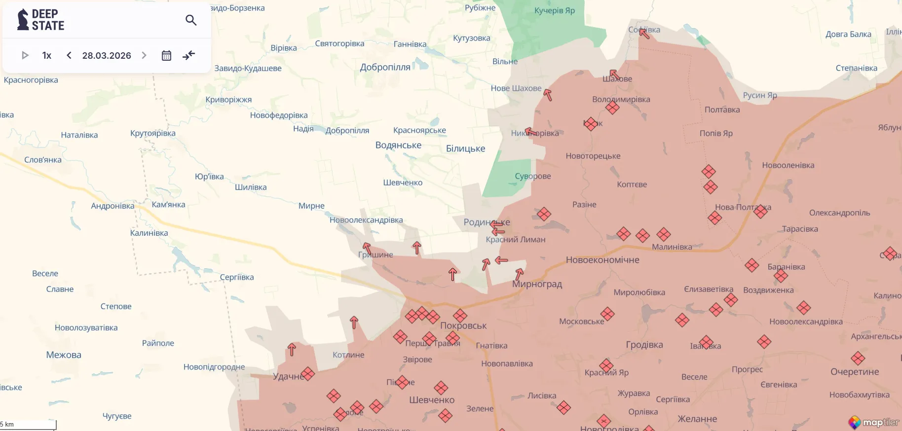 Російські війська "сточили" свої підрозділи об українську оборону на Покровському напрямку, – Черняк