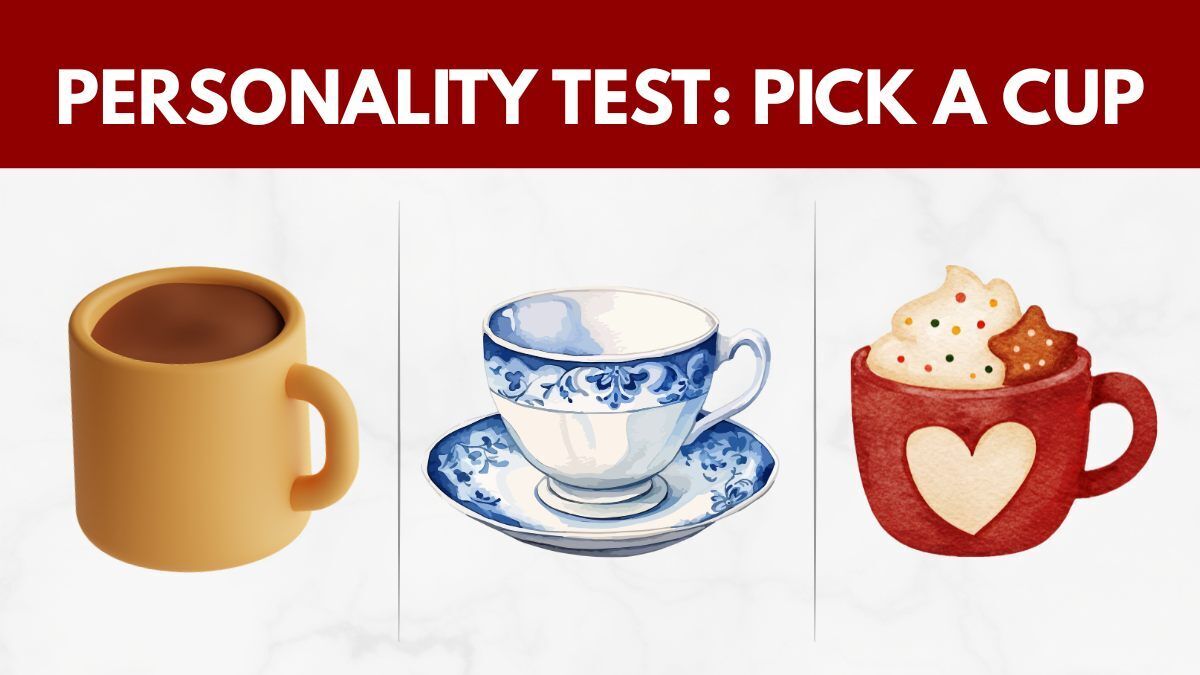 Выберите чашку: тест покажет ваши скрытые черты характера