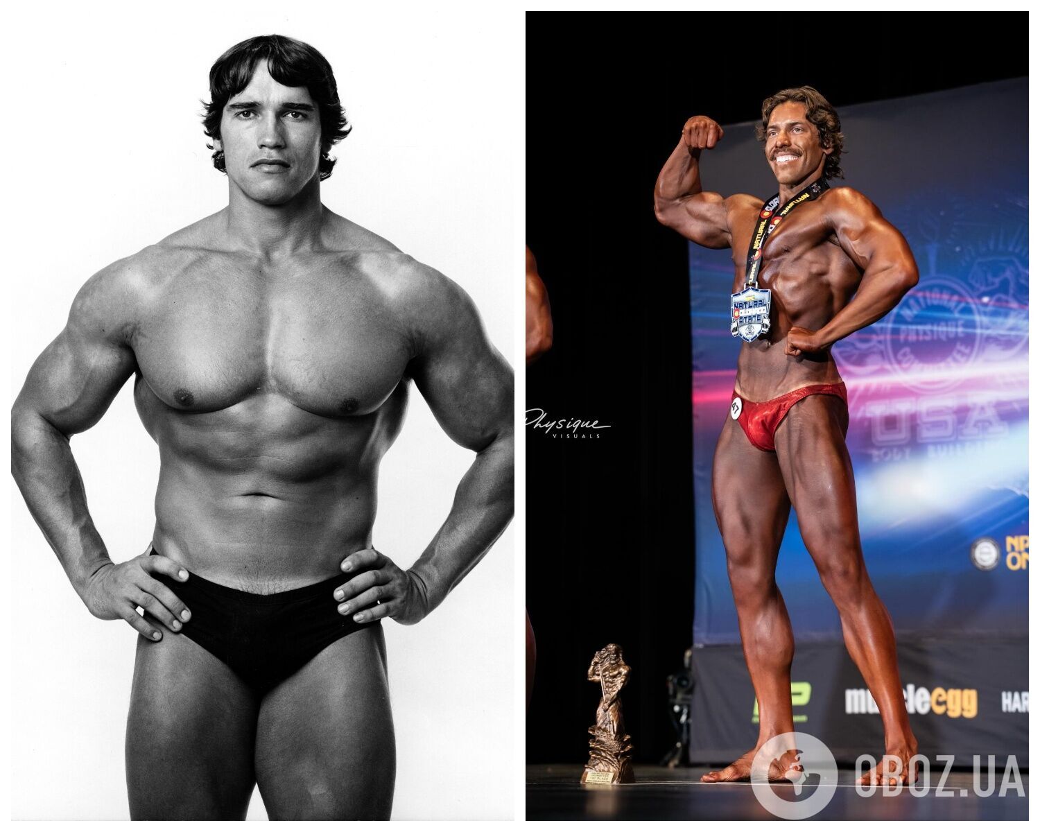 Сын Арнольда Шварценеггера от горничной повторил триумф отца: как выглядел "железный Арни" в его возрасте. Фотосравнение