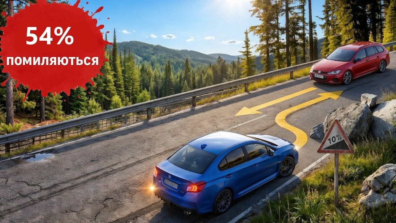 Хто повинен дати дорогу? Непростий тест на знання ПДР