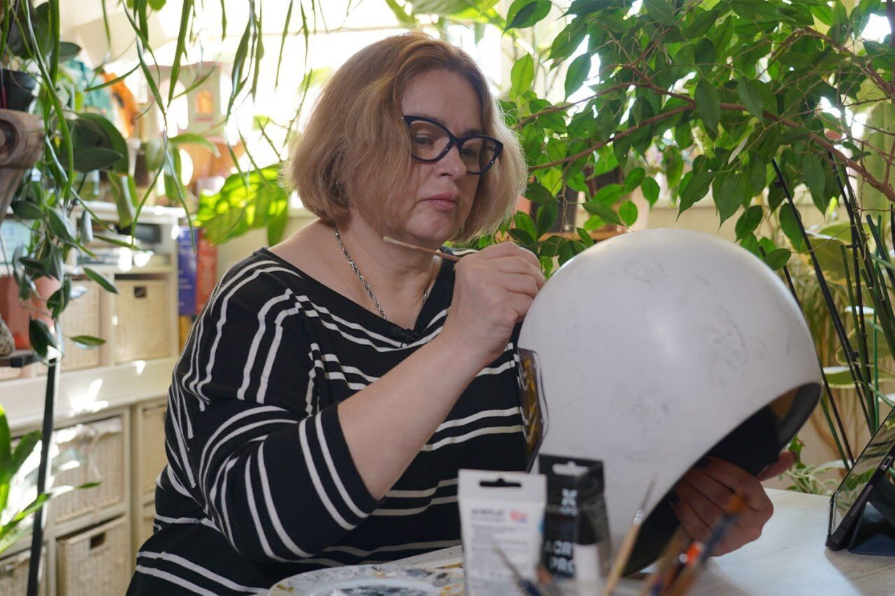 "Это реальность, которую важно сохранить": Гераскевич презентует "Шлем памяти" в музее "Голоса мирных" Фонда Рината Ахметова