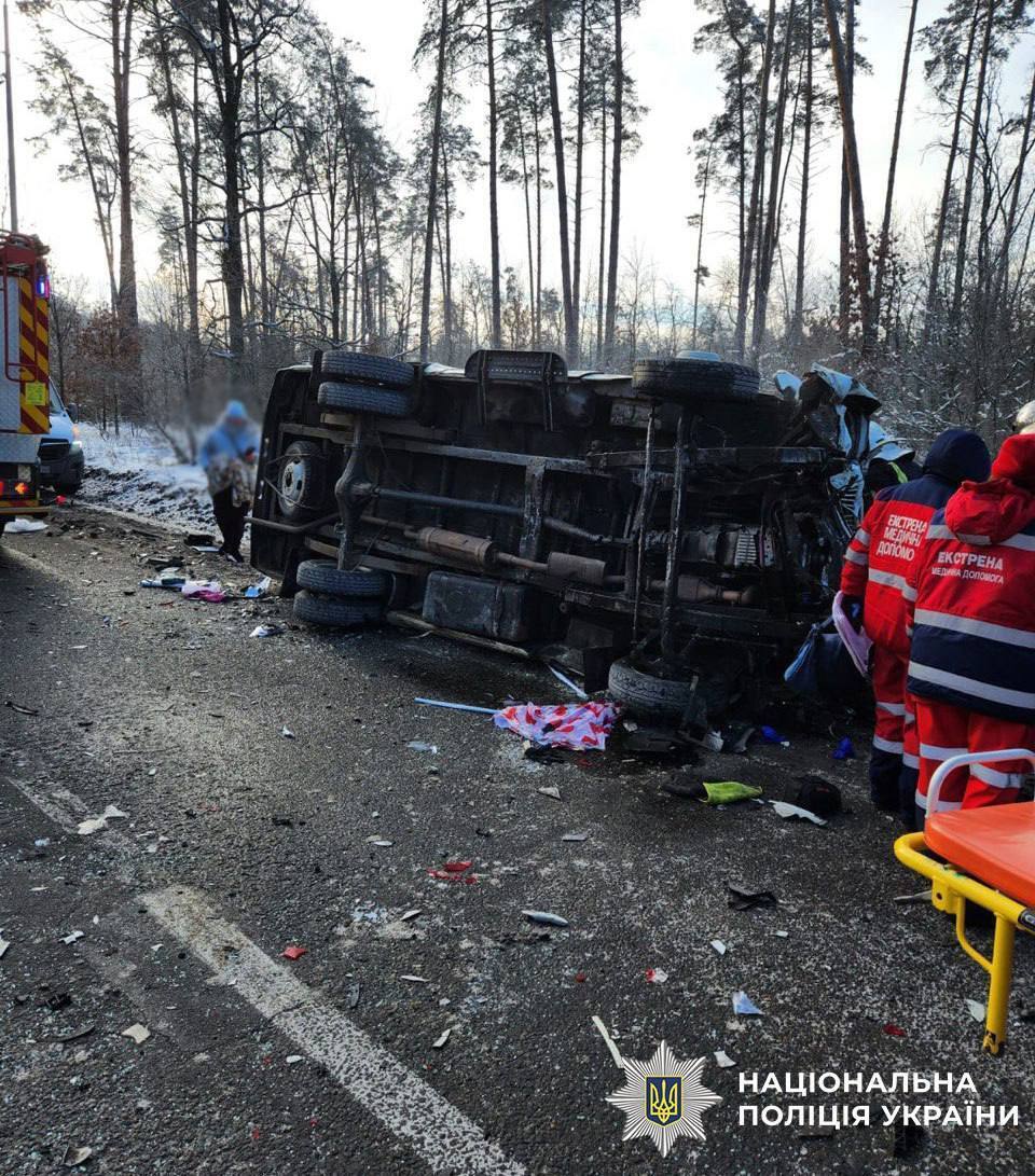Понад 200 ДТП з постраждалими: страшна статистика аварійності в Києві та області за лютий