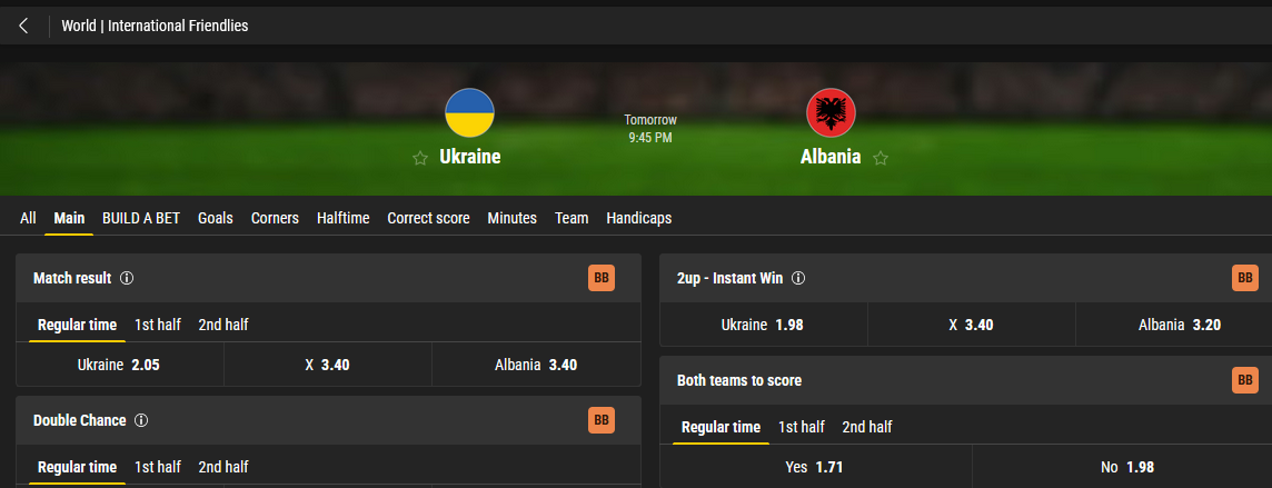 Снова без победы? Что букмекеры прогнозируют Реброву в матче Украина – Албания