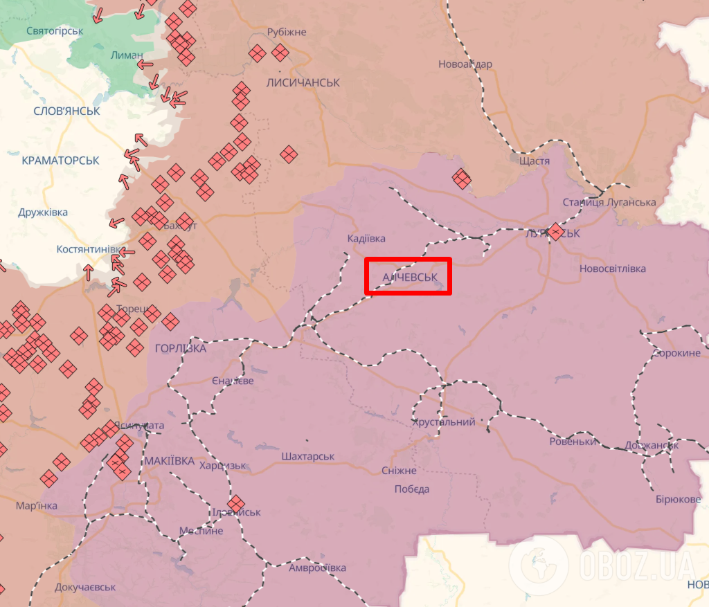 Окупований Алчевськ опинився без світла після вибухів: дрони вдарили по заводу й підстанції. Фото та відео