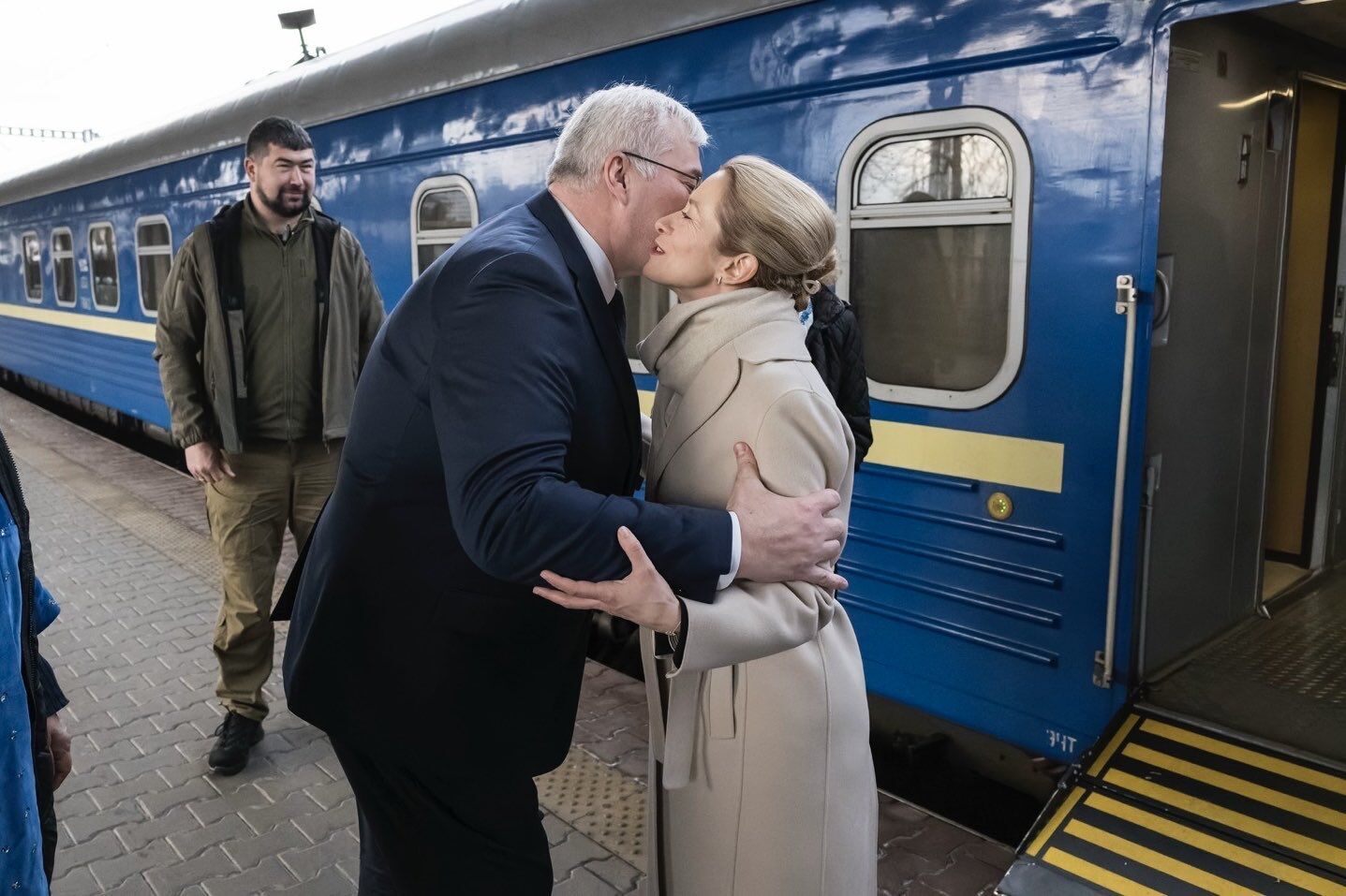 Глава дипломатии ЕС Каллас прибыла с визитом в Киев в годовщину зверств оккупантов в Буче. Видео