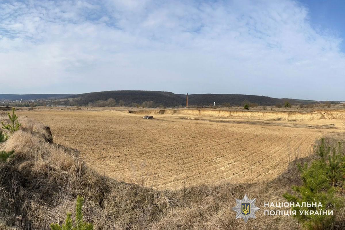 Месторождение, где происходила незаконная добыча супеси