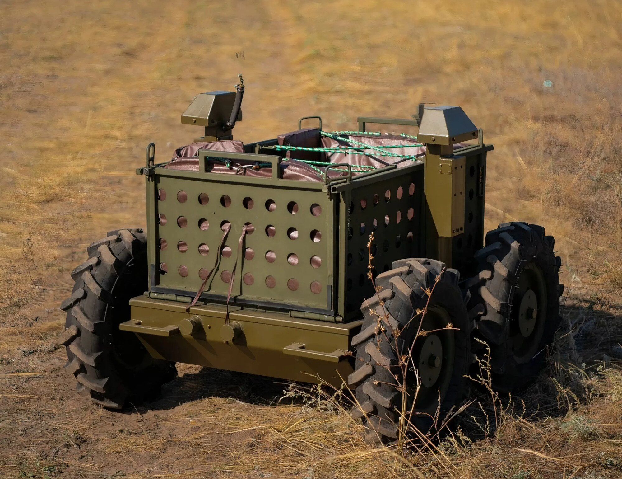 Усі виробники українські: військовий розповів про парк наземних роботів у Нацгвардії. Фото