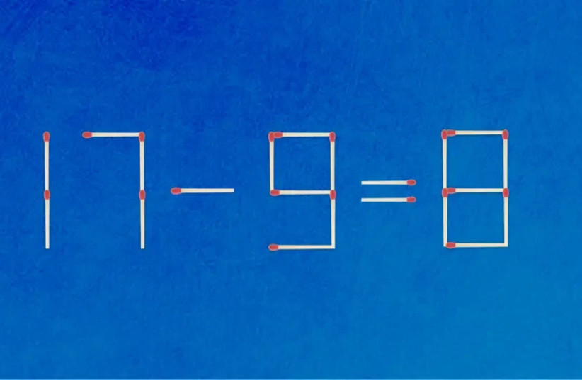 Скільки сірників пересунути? Хитра головоломка