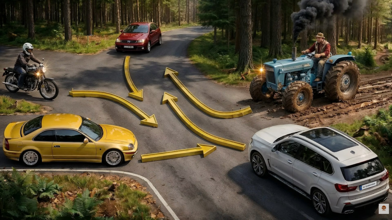 Кто проедет перекресток предпоследним: тест на знание ПДД