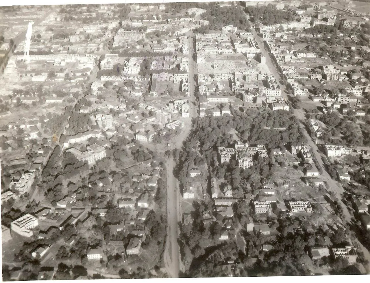 Полтава в 1944-м: опубликовано фото, сделанное военным США