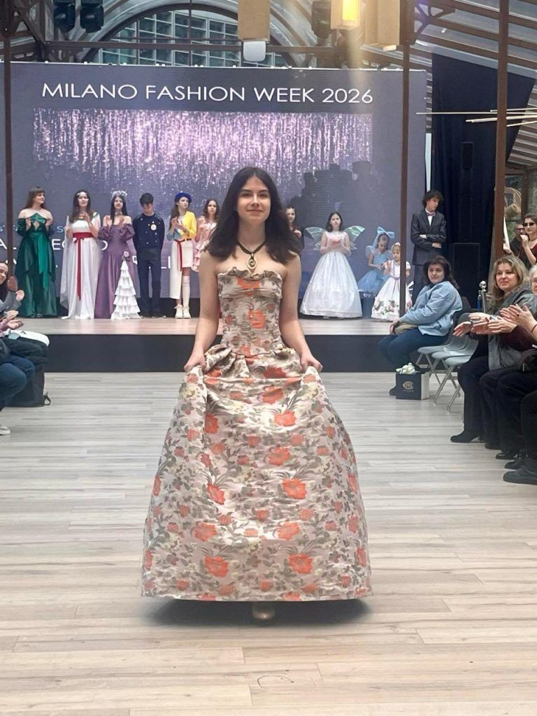 Українські діти показали моделі свого одягу у Мілані. Фото