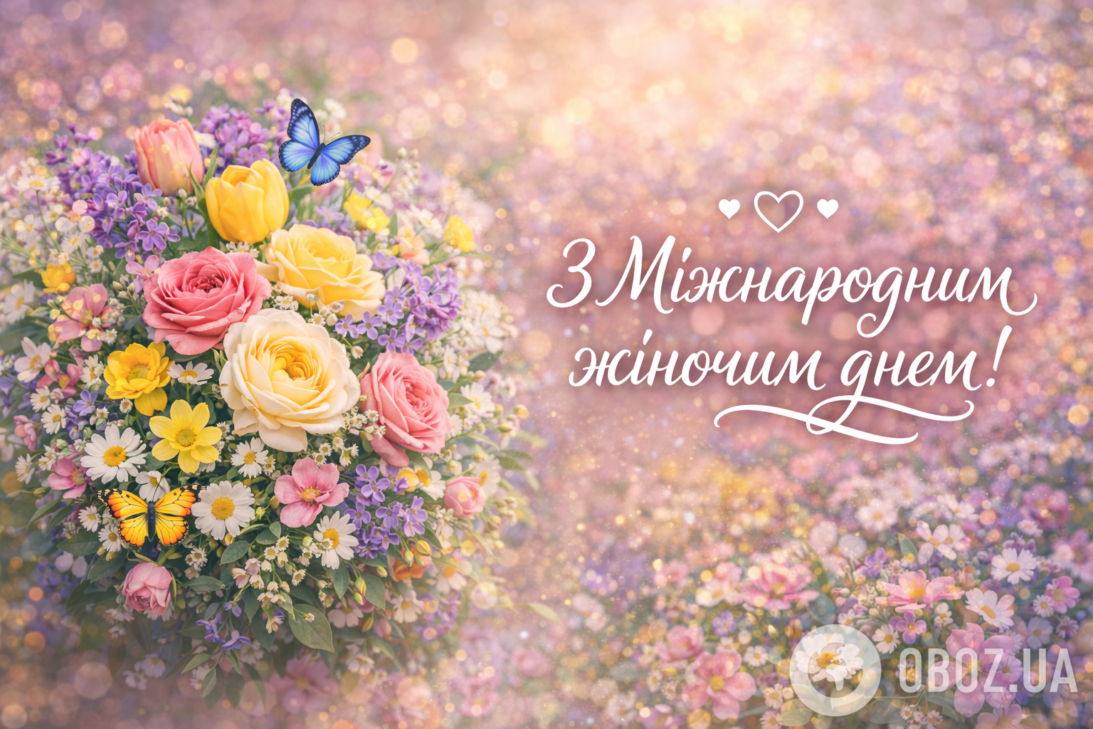 С Международным женским днем: открытки, картинки, красивые пожелания и поздравления на 8 марта