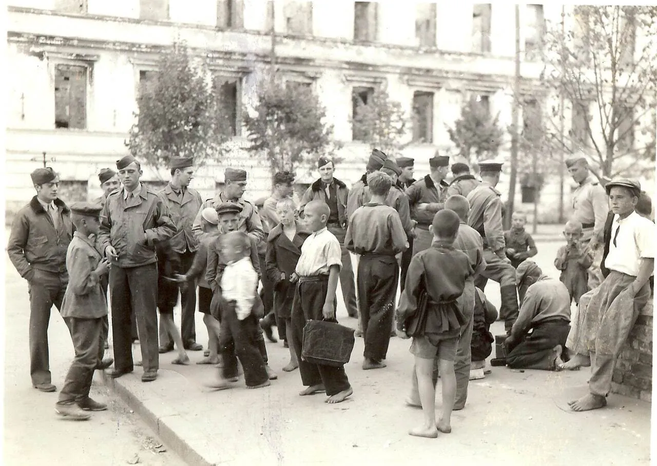 Полтава в 1944-м: опубликовано фото, сделанное военным США