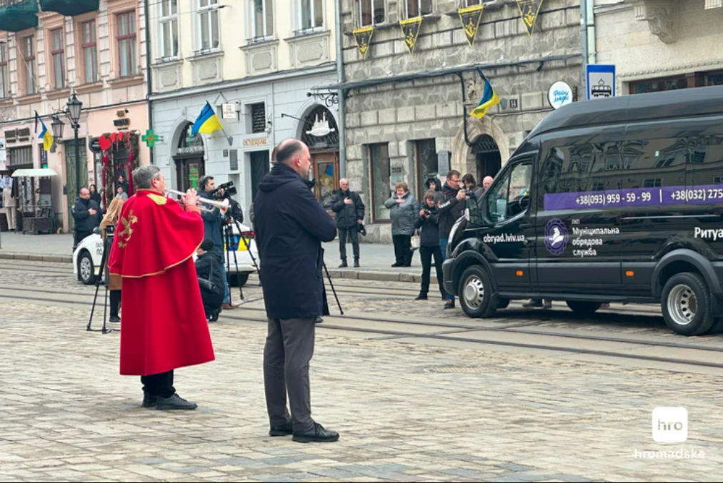 Вважався зниклим безвісти: у Львові через майже три роки після загибелі попрощались із військовим "Лембергом". Фото