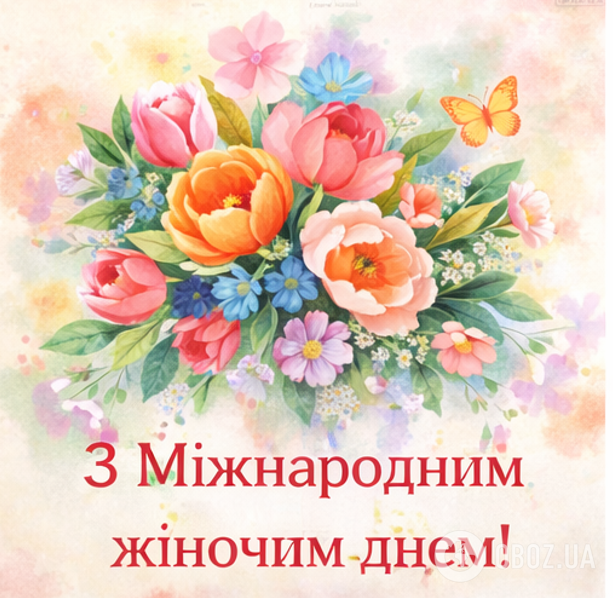 С Международным женским днем: открытки, картинки, красивые пожелания и поздравления на 8 марта