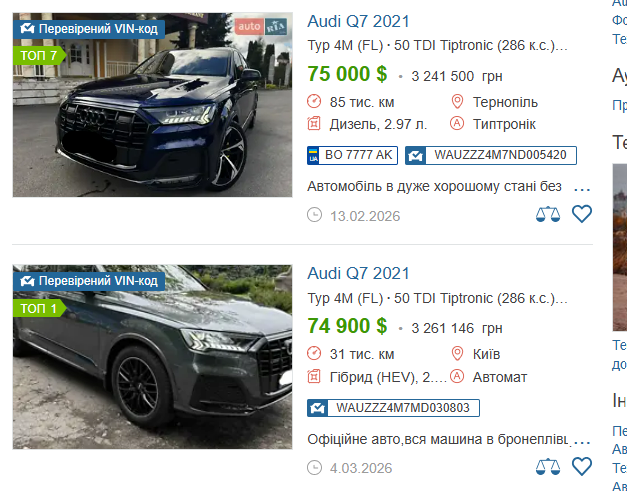 Сколько стоит автомобиль