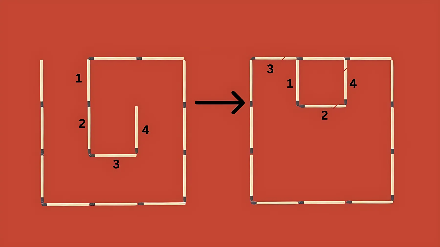 Пересуньте 3 сірники: непроста головоломка