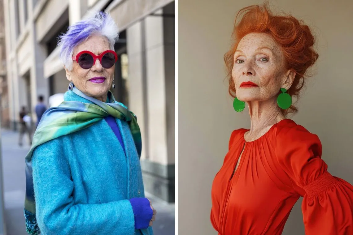 Какие цвета волос омолаживают на 10 лет: советы для женщин за 70