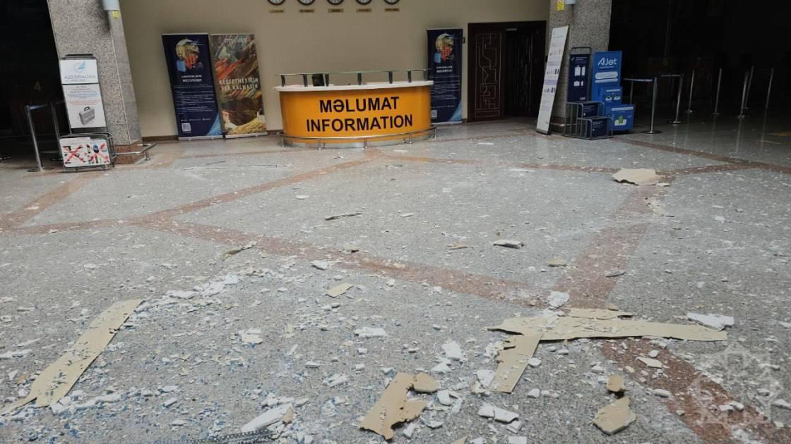 Безпілотник, який летів з Ірану, впав поблизу аеропорту у Азербайджані: є поранені, МЗС викликало посла Ірану