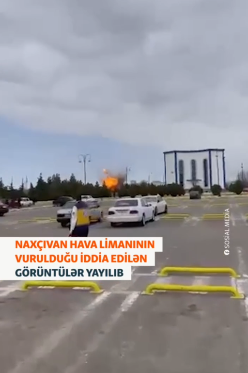 Безпілотник, який летів з Ірану, впав поблизу аеропорту у Азербайджані: є поранені, МЗС викликало посла Ірану