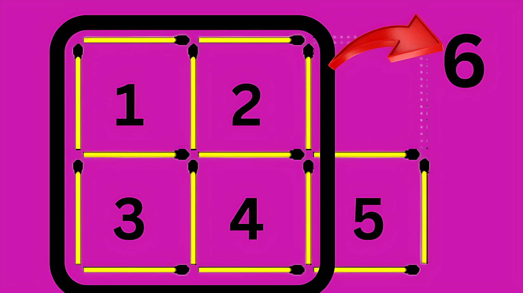 Хитра головоломка із сірниками: як треба пересунути