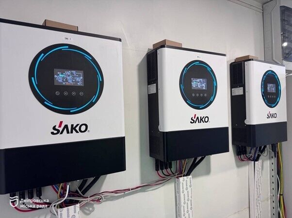 В Днепре "Прозрачный офис" стал энергонезависимым