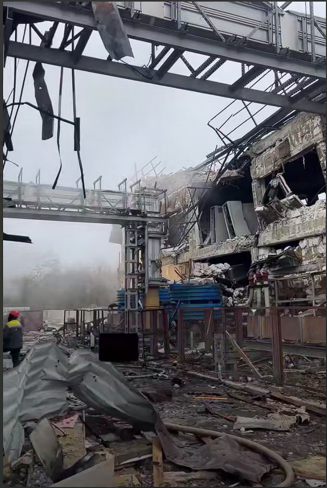 Один зі зруйнованих енергооб'єктів в Одеській області