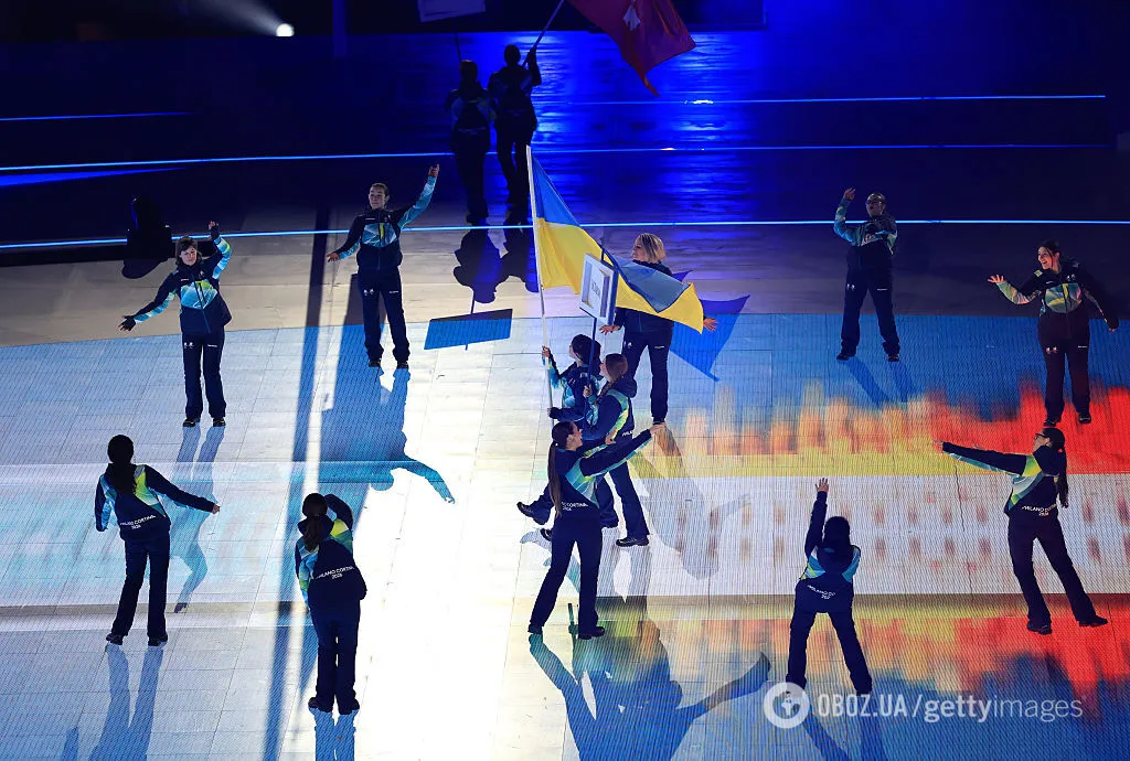 МПК наплевал на Украину, которая запретила использовать свой флаг на открытии Паралимпиады-2026. Фотофакт