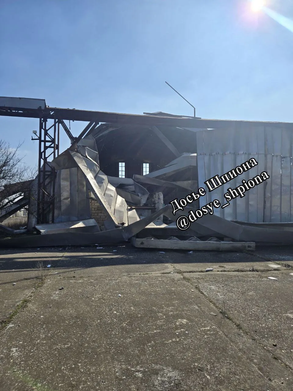 Удар по Евпаторийскому авиаремонтному заводу: новые подробности и фото поражений