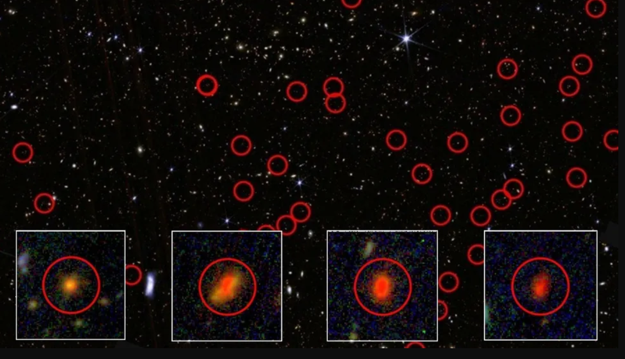 Телескоп Вебба виявив дивні цятки у космосі: що це може бути