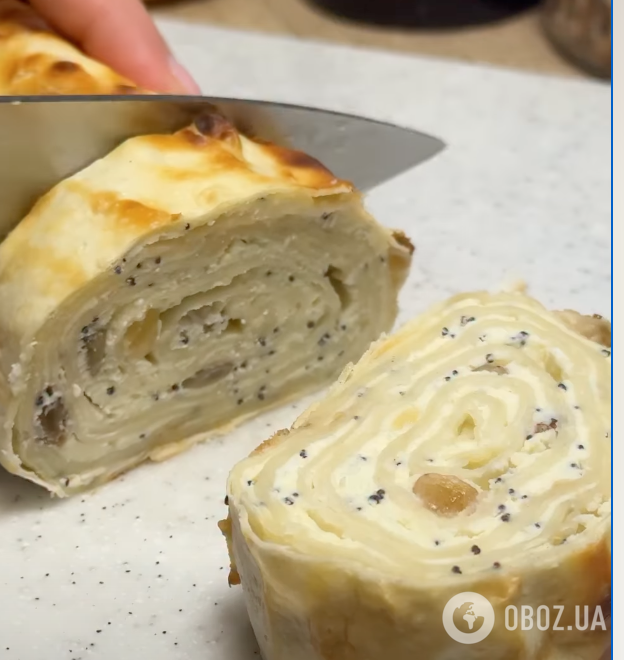 Хрусткий рулет із лаваша з сиром: рецепт смачного і швидкого десерту без тіста