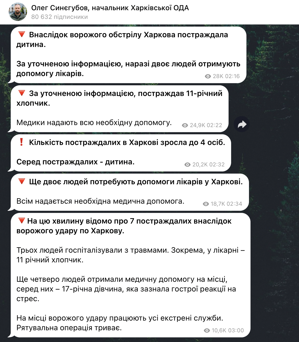 У Харкові російська ракета влучила у багатоповерхівку: з-під завалів дістали загиблих, серед постраждалих є діти. Фото і відео
