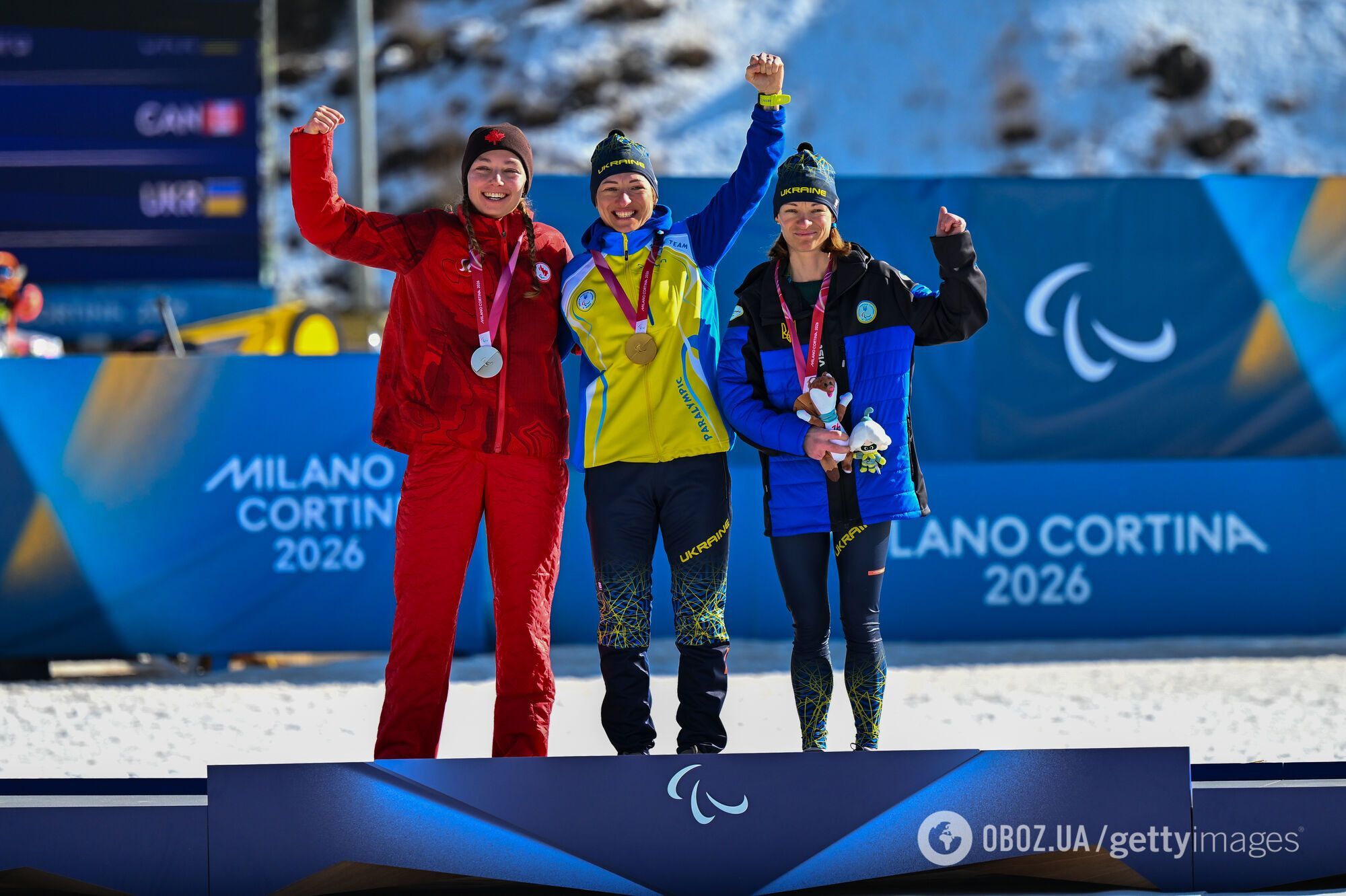 Українську біатлоністку-чемпіонку змусили прибрати напис "Stop War" на Паралімпіаді-2026. Фотофакт