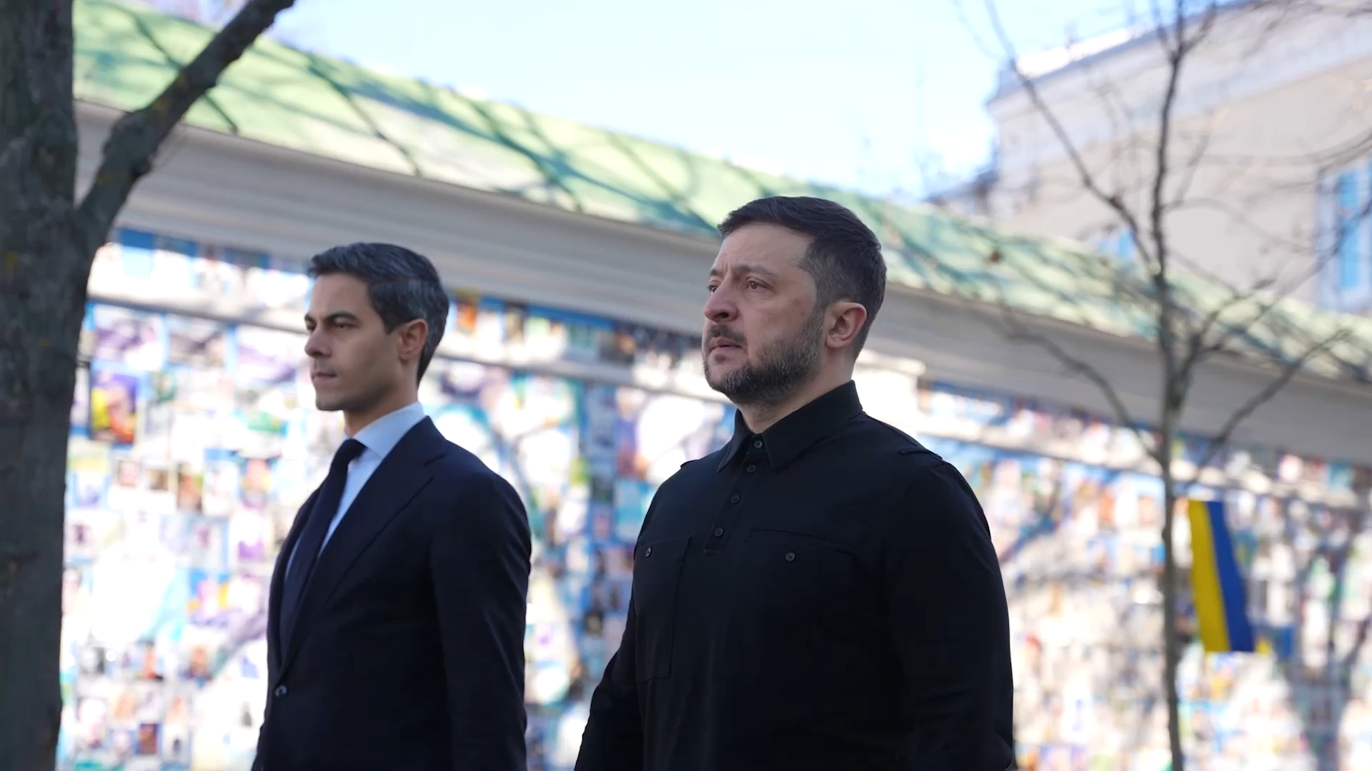 Зеленский с премьером Нидерландов почтили память погибших защитников и защитниц Украины. Фото