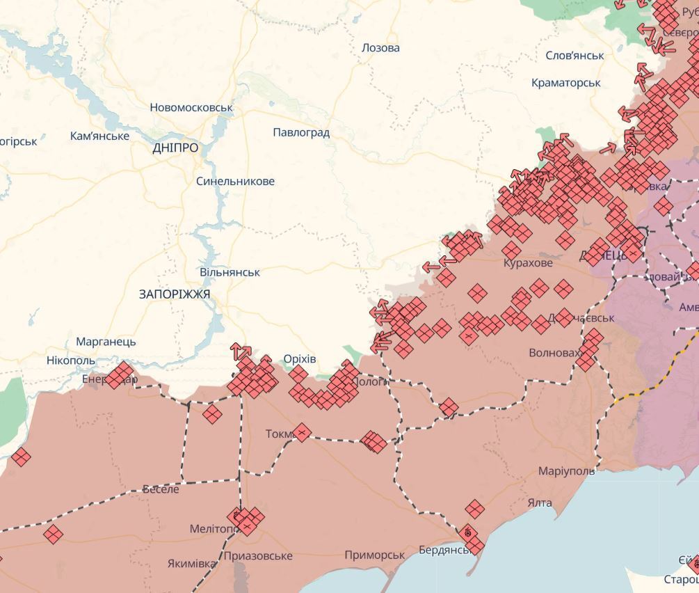 Сили оборони відновили контроль над 400 кв. км території з початку операції на Олександрівському напрямку, — Сирський