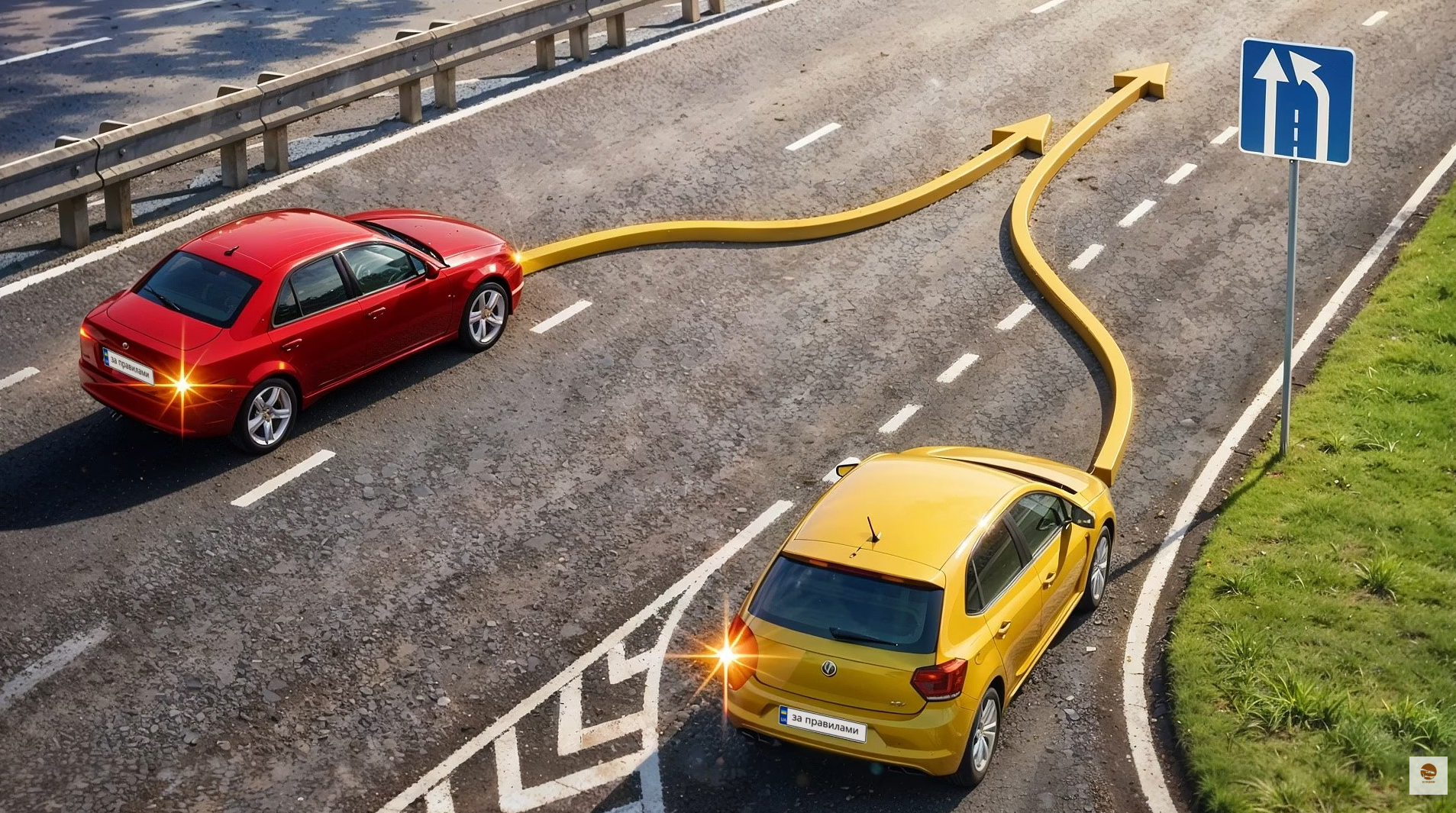 Хто повинен дати дорогу? Тест на знання ПДР