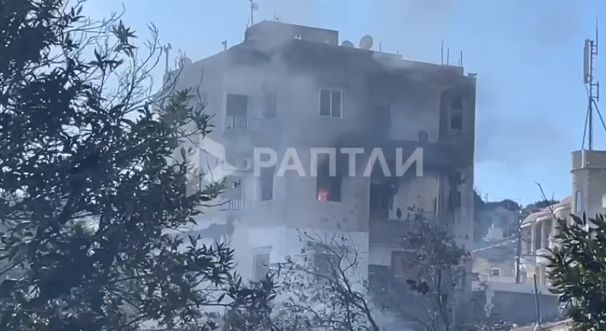 В Ливане в результате израильской атаки уничтожен "дом русской культуры": превратился в руины. Видео